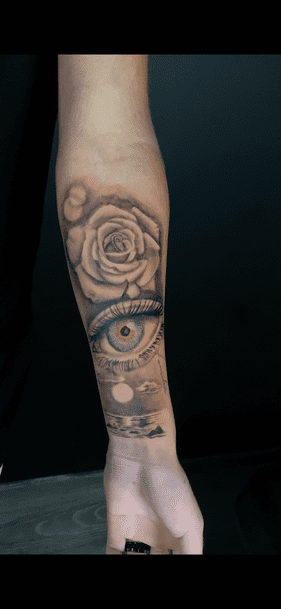 Tatuaje ojo realismo